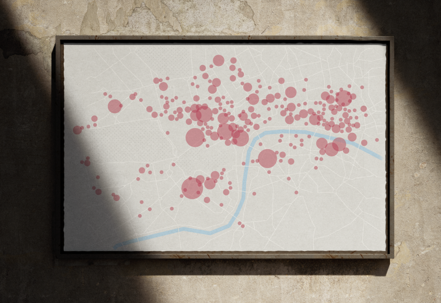 london coffee data sivualization density uk