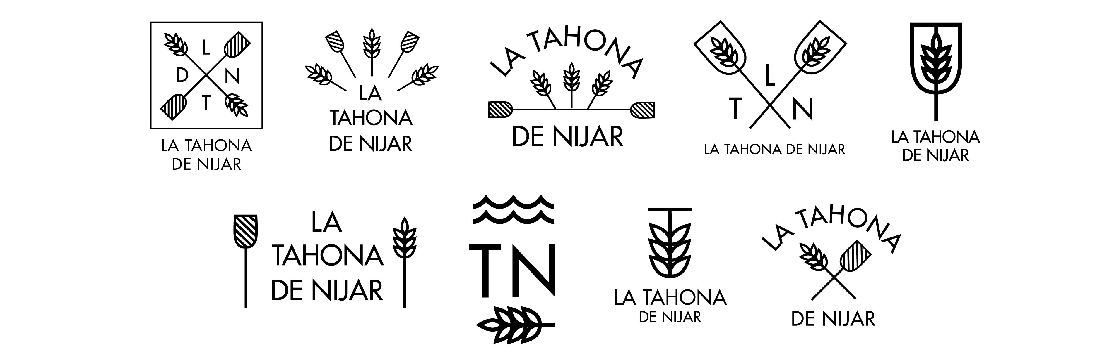 logo design for La Tahona de Níjar