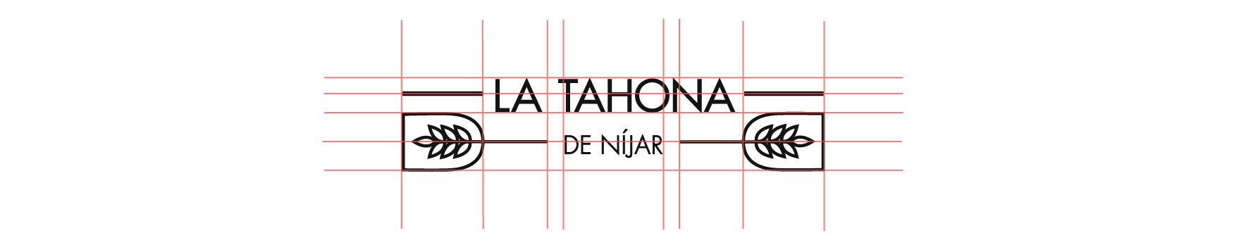 Tahona de Níjar logo composition