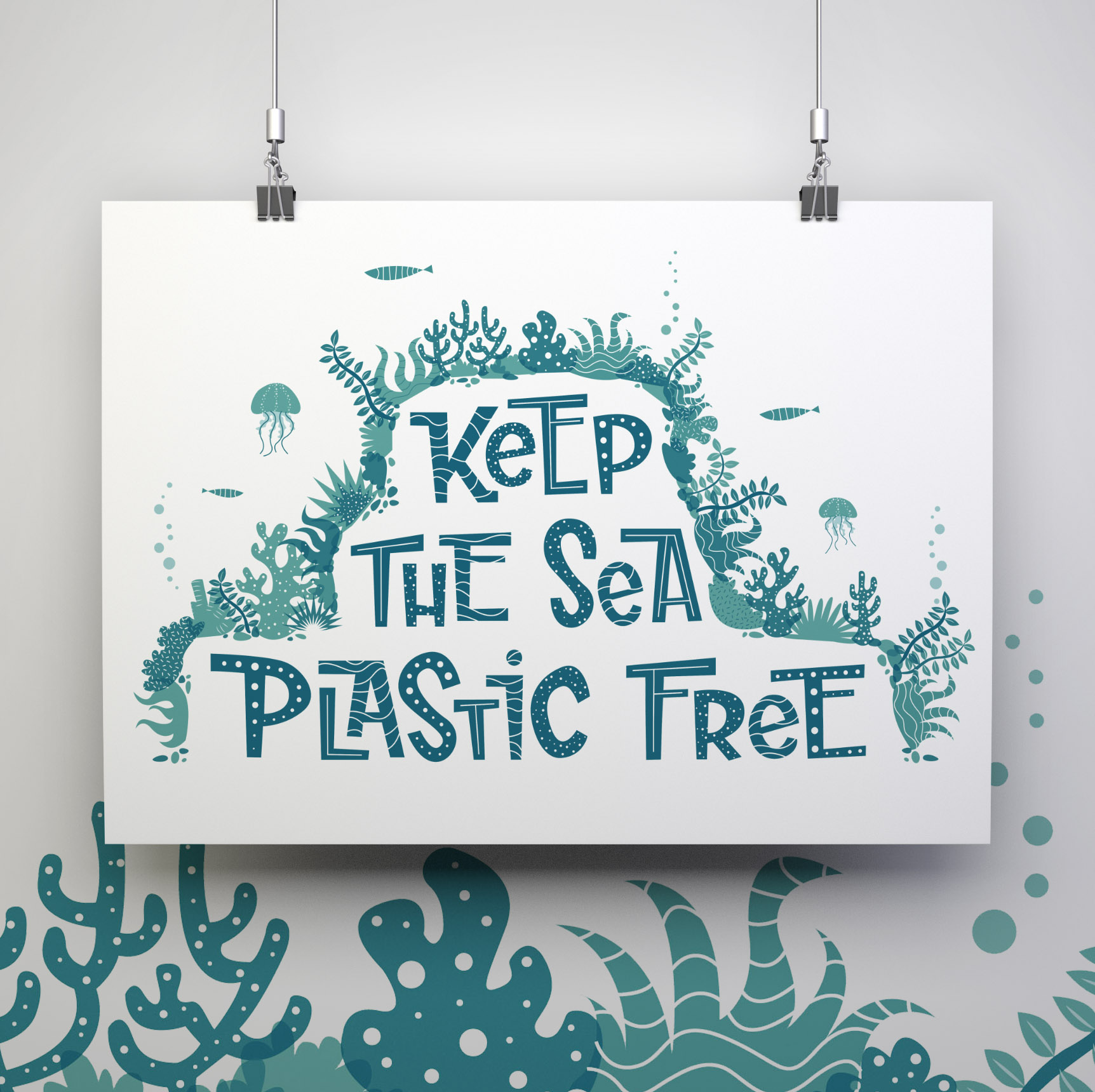 keep the sea plastic free, mug, ocean, eco-friendly, marine-life