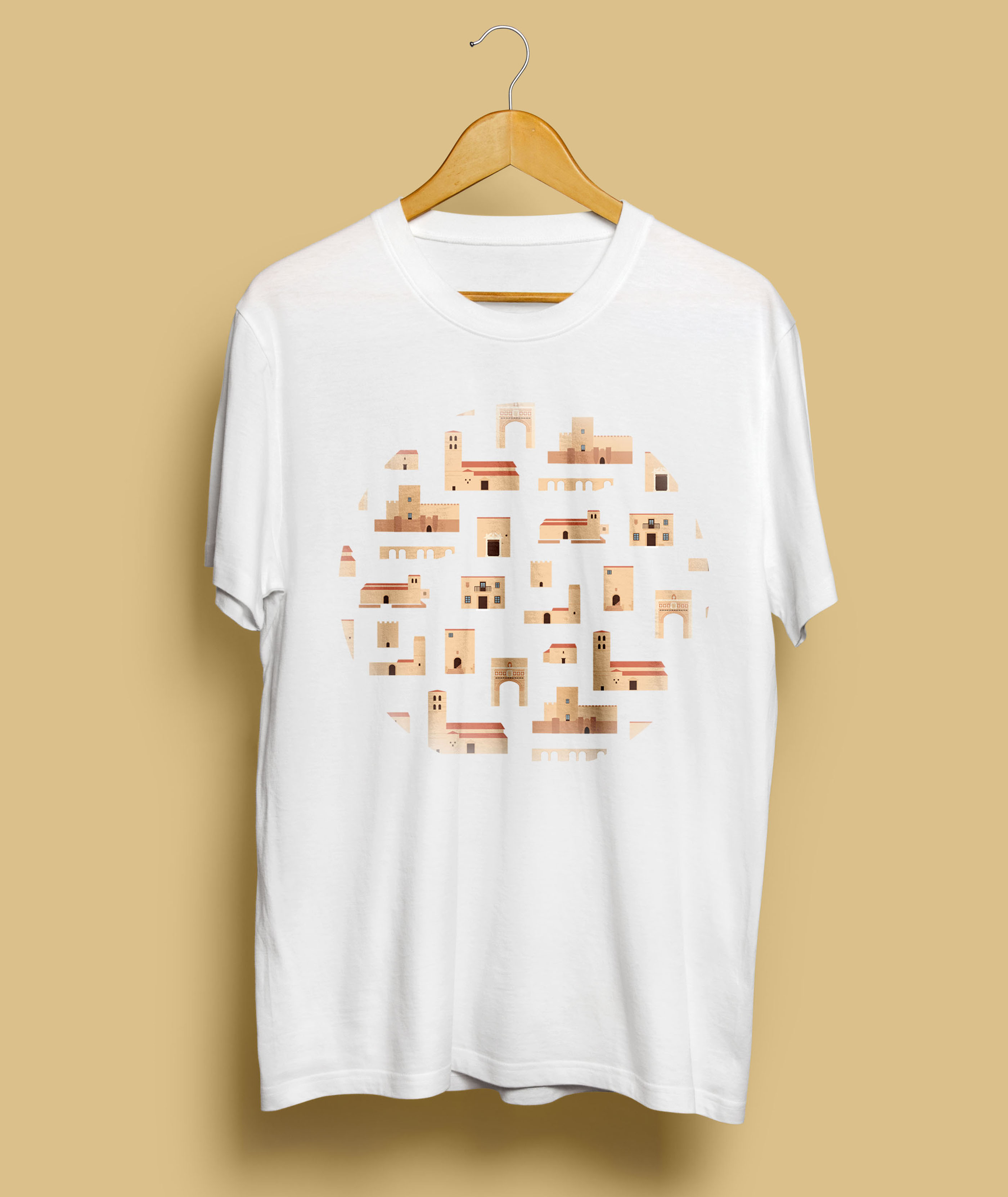 villa-de-pedraza, pedraza, cine, segovia, branding, t-shirt, cayetana-mate