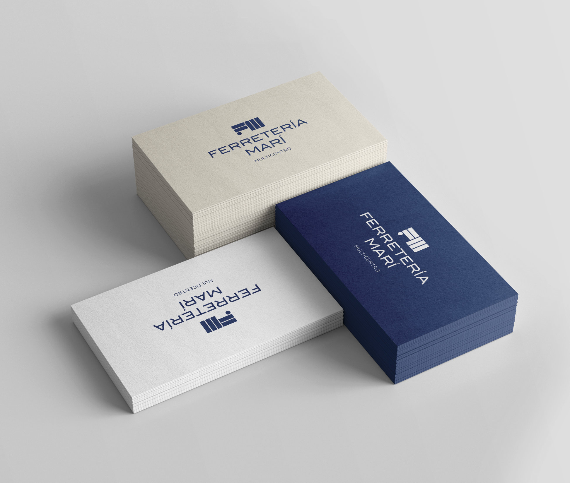ferreteria mari business card branding