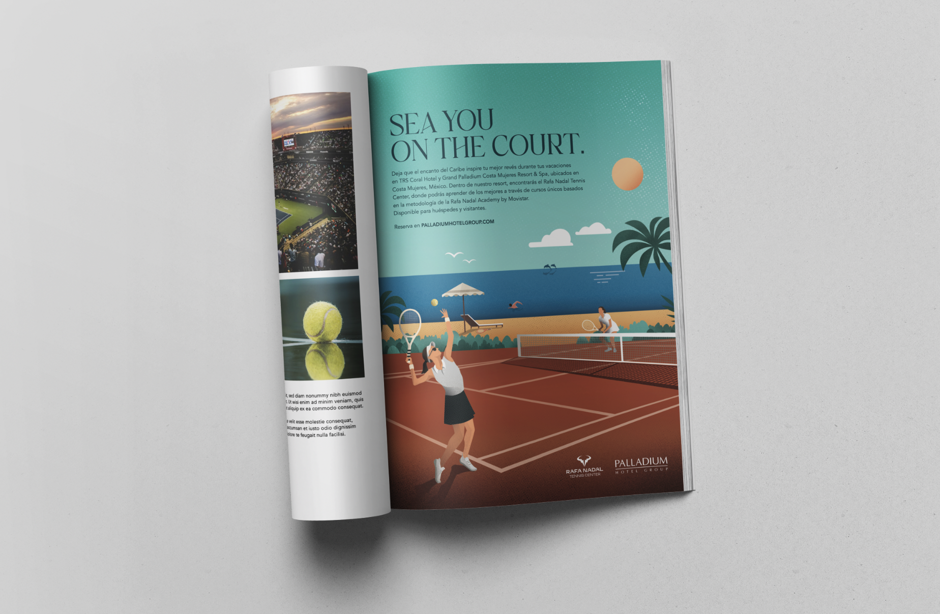 magazine illustration by cayetana mate