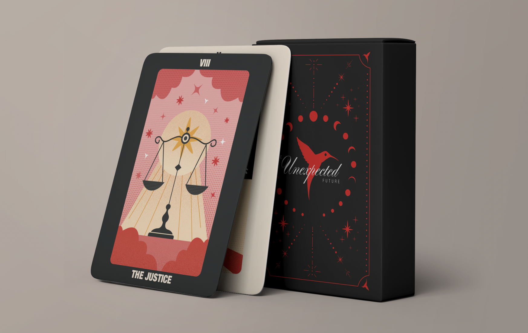 the unexpected ibiza tarot illustration